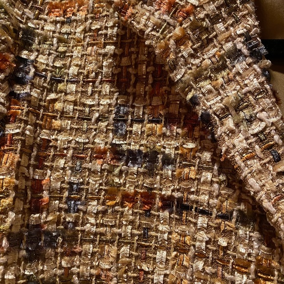 Lafayette 148 New York Blazer Suit Jacket in a stunning  brown tweed size 16 - Picture 3 of 3